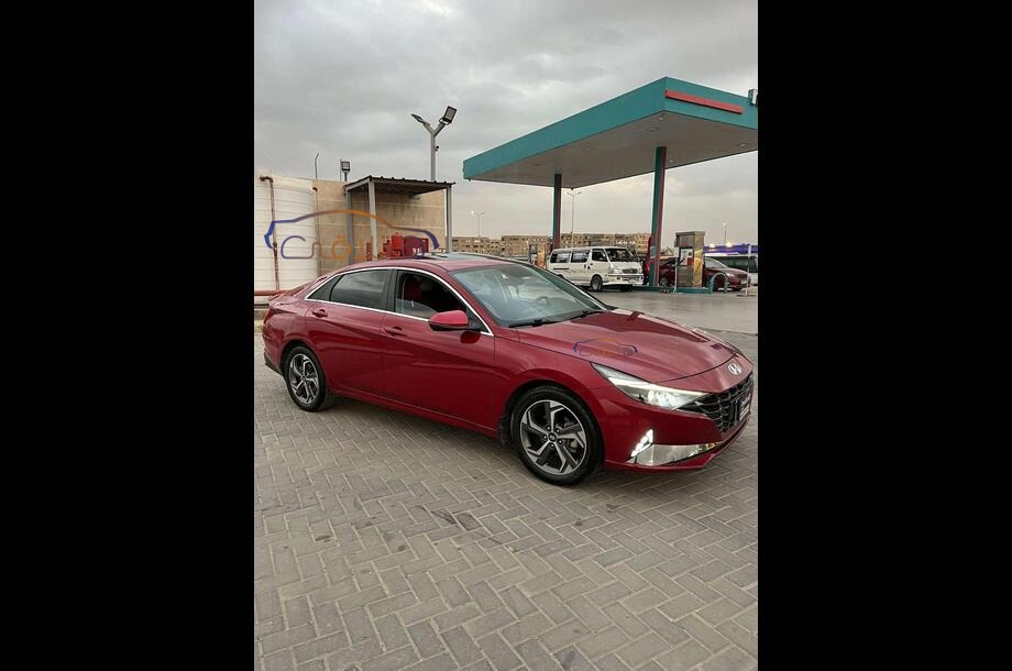 Elantra CN7 Hyundai Red