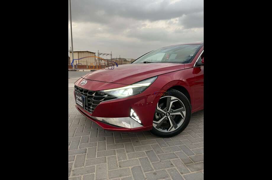 Elantra CN7 Hyundai Red