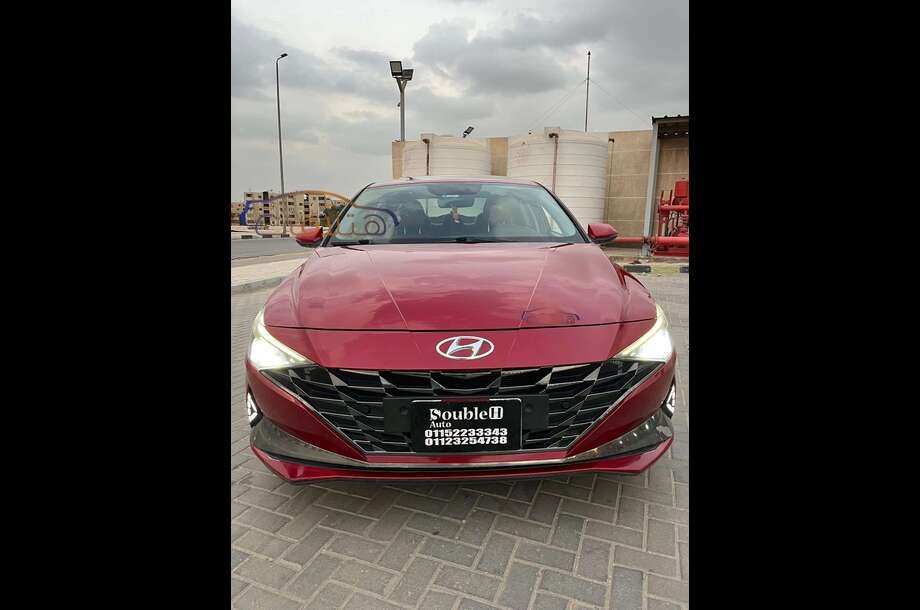 Elantra CN7 Hyundai Red
