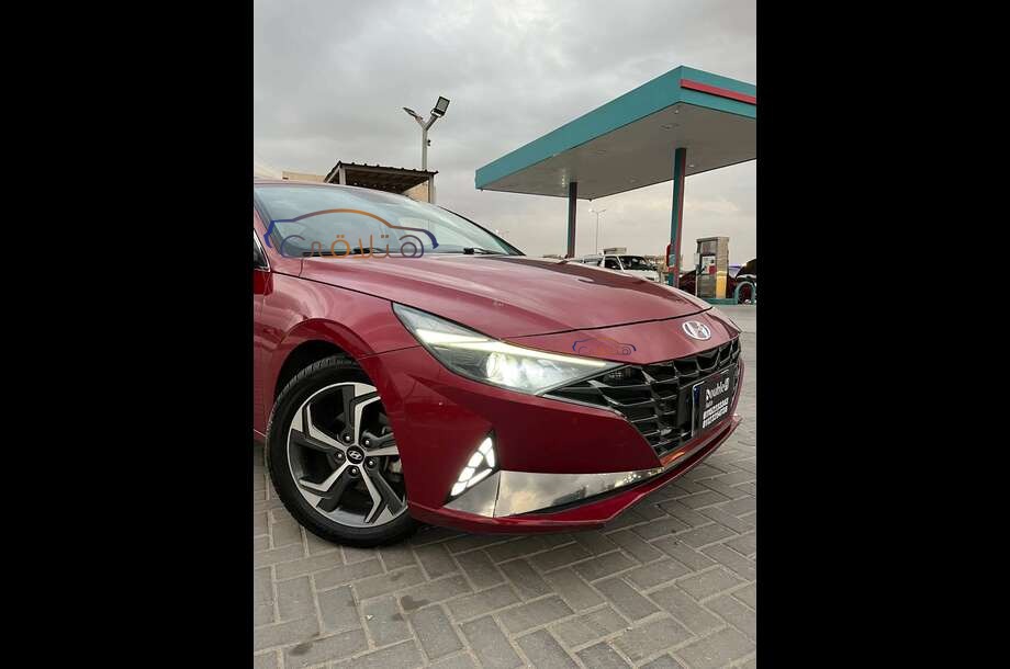 Elantra CN7 Hyundai Red
