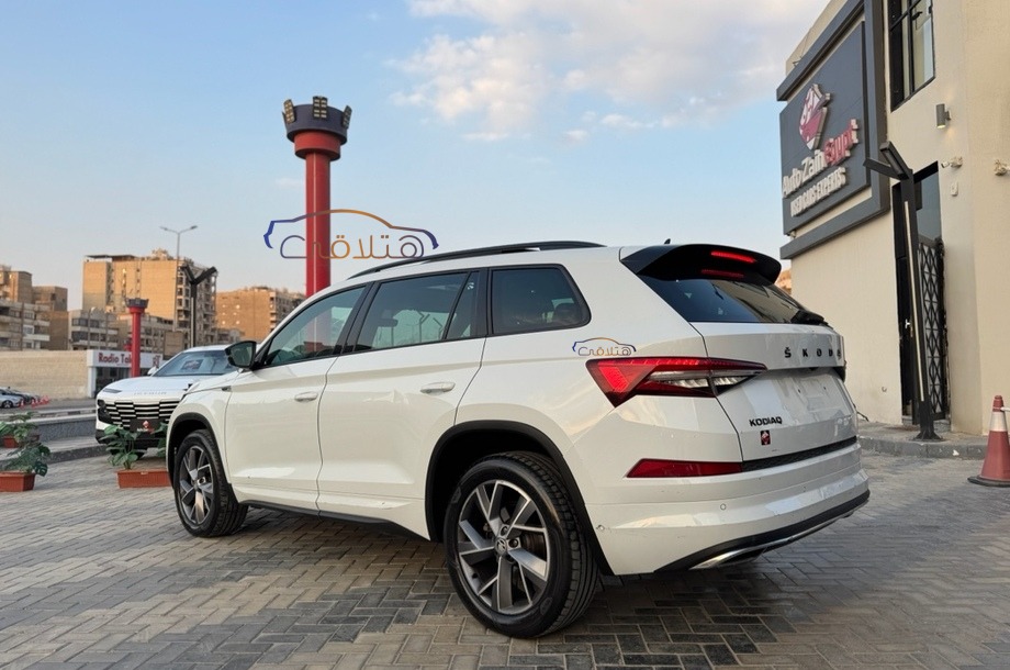 Kodiaq Skoda أبيض