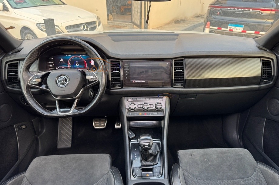 Kodiaq Skoda أبيض