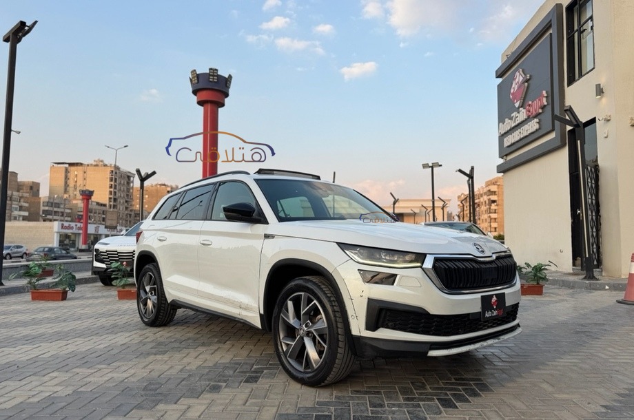 Kodiaq Skoda أبيض