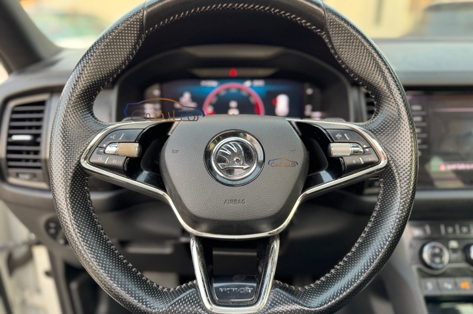 Kodiaq Skoda أبيض