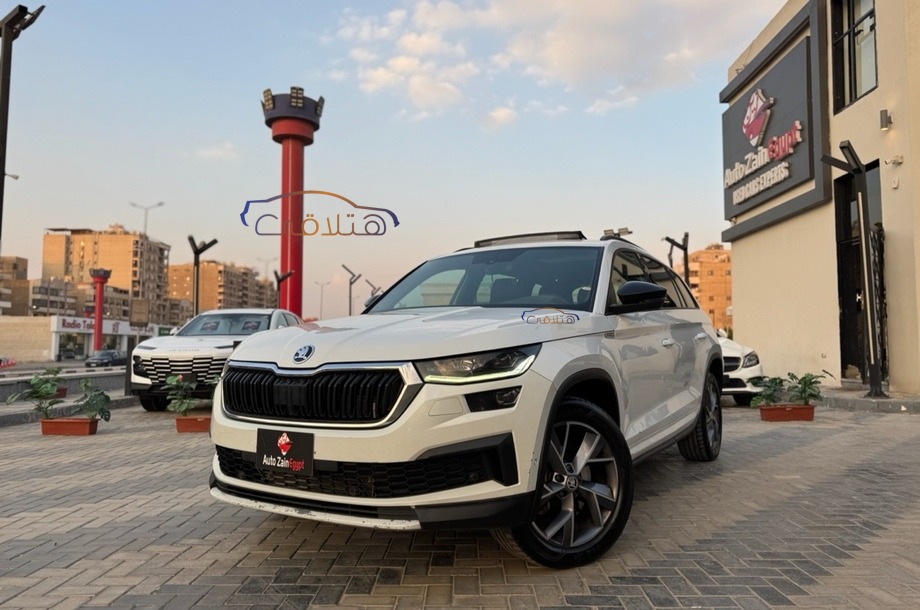 Kodiaq Skoda أبيض