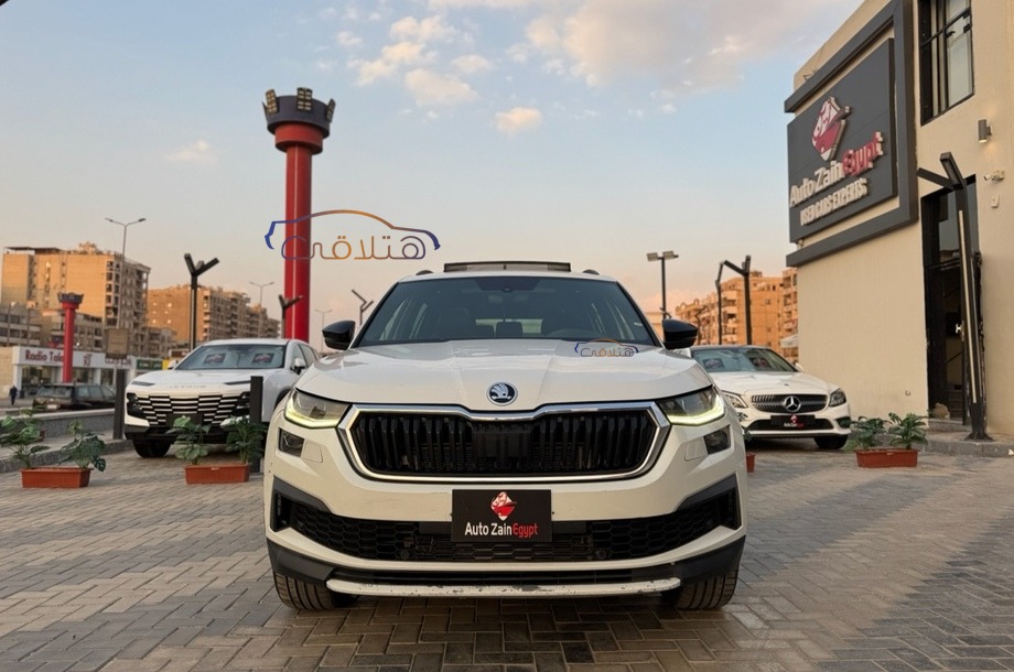 Kodiaq Skoda أبيض