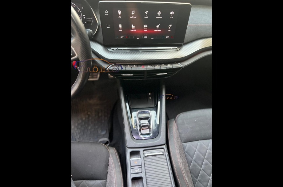 Octavia RS Skoda احمر