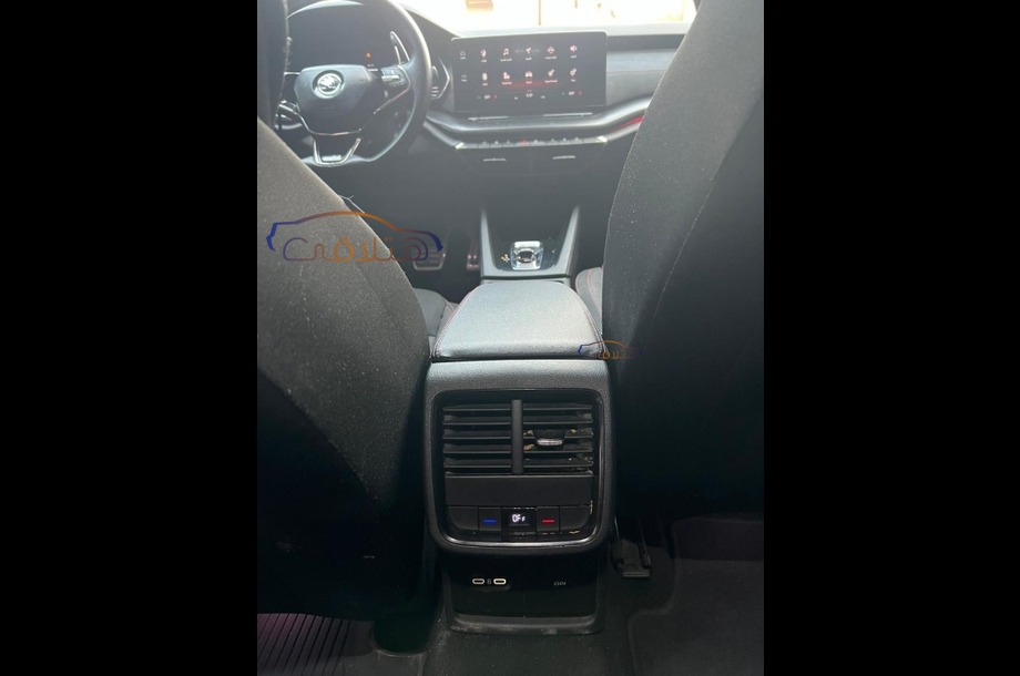 Octavia RS Skoda احمر