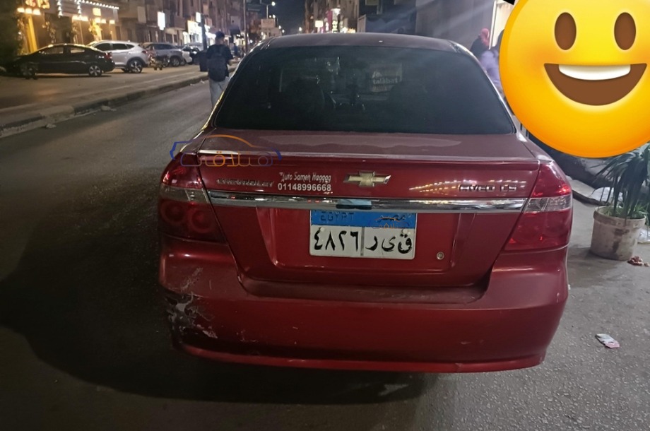 Aveo Chevrolet Red