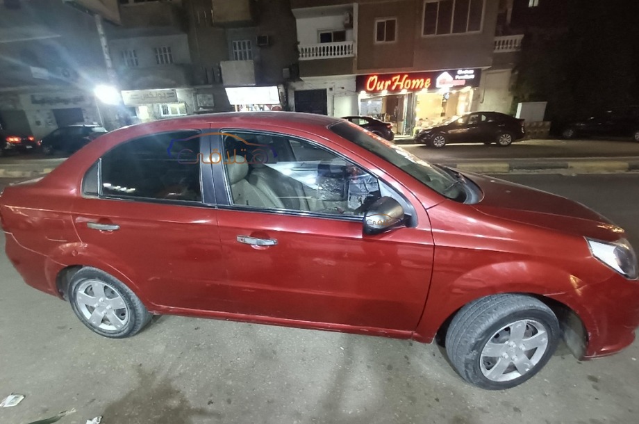 Aveo Chevrolet Red