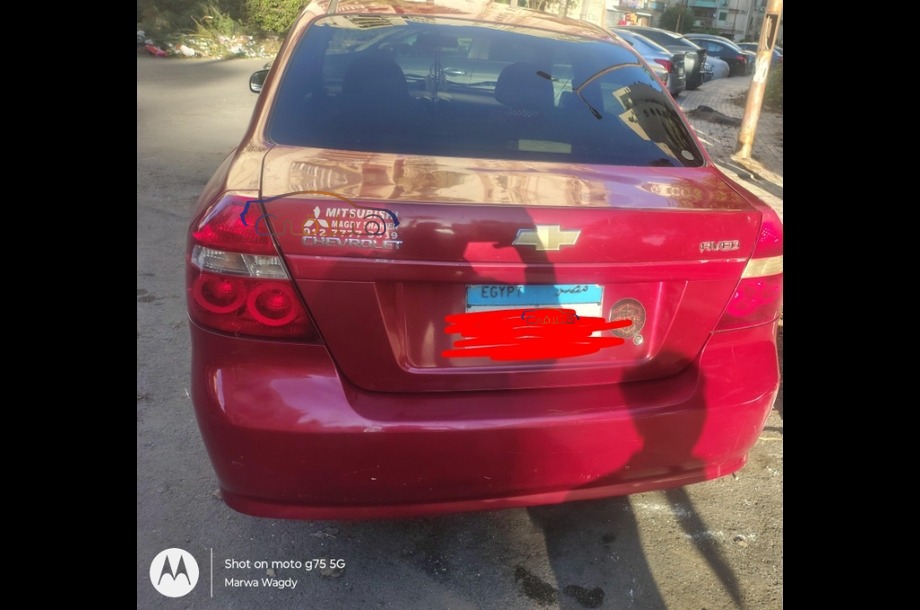 Aveo Chevrolet Red