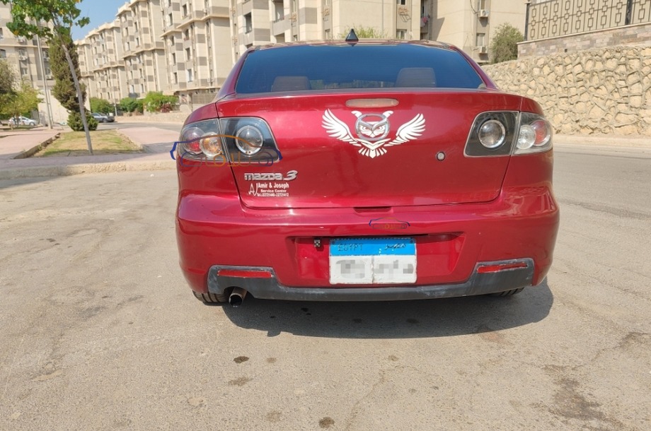 Mazda 3 Mazda Dark red