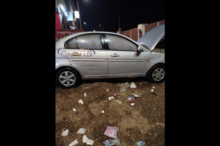 Accent Hyundai Silver