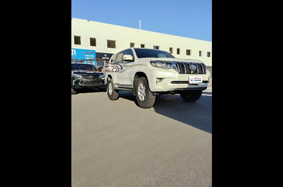 Prado Toyota أبيض