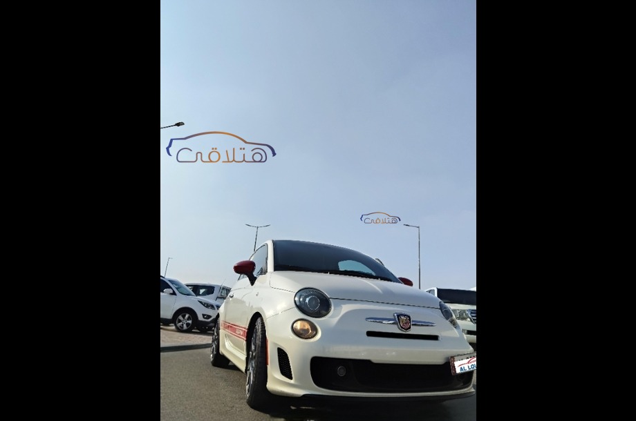 595 Abarth White