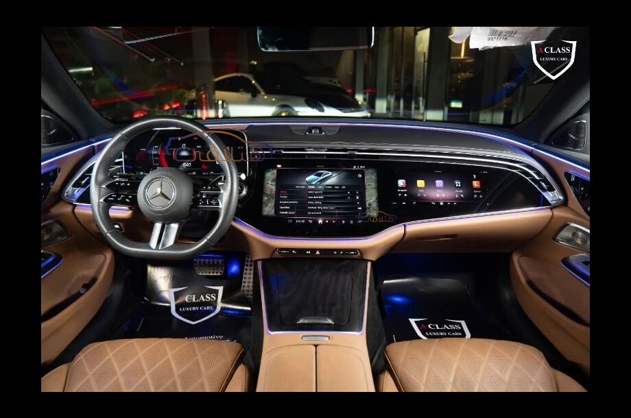 E 200 Mercedes أبيض