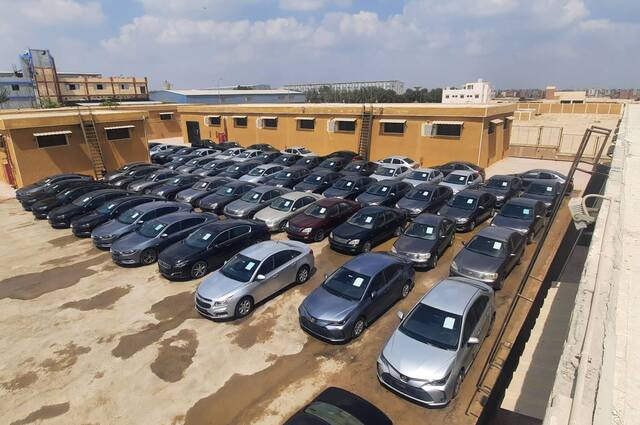 61 سيارة ملاكي في مزاد جديد لبنك مصر