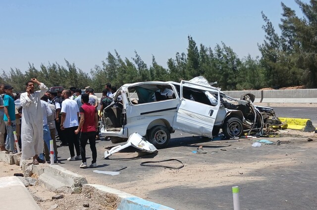 وقوع حادث جديد علي الدائري الإقليمي اليوم بالمنوفية